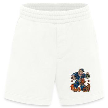 Thanksgiving Nilpferd-Mechaniker mit - Heavyweight Shorts - made by SPREAD  - OFF WHITE - Vorne