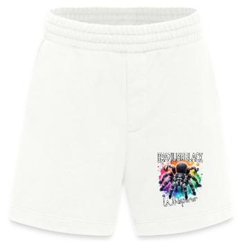 Schwarze Vogelspinne Flüsterer - Heavyweight Shorts - made by SPREAD  - OFF WHITE - Vorne