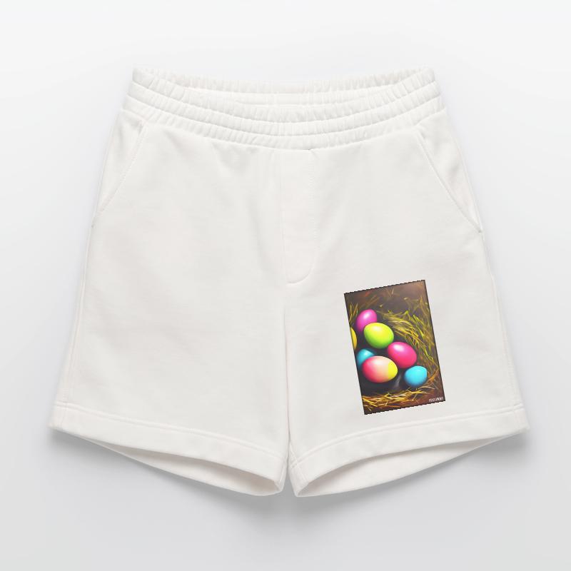 Easter Egg Easter Colorful Eggs Holiday Heavyweight Shorts - made by SPREAD 