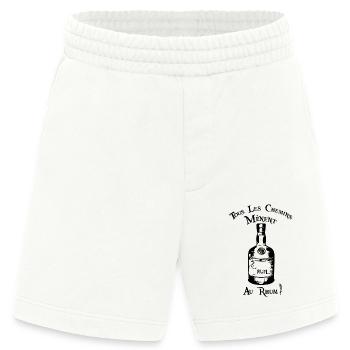 Alle Wege führen zu Rum 2 - Heavyweight Shorts - made by SPREAD  - OFF WHITE - Vorne