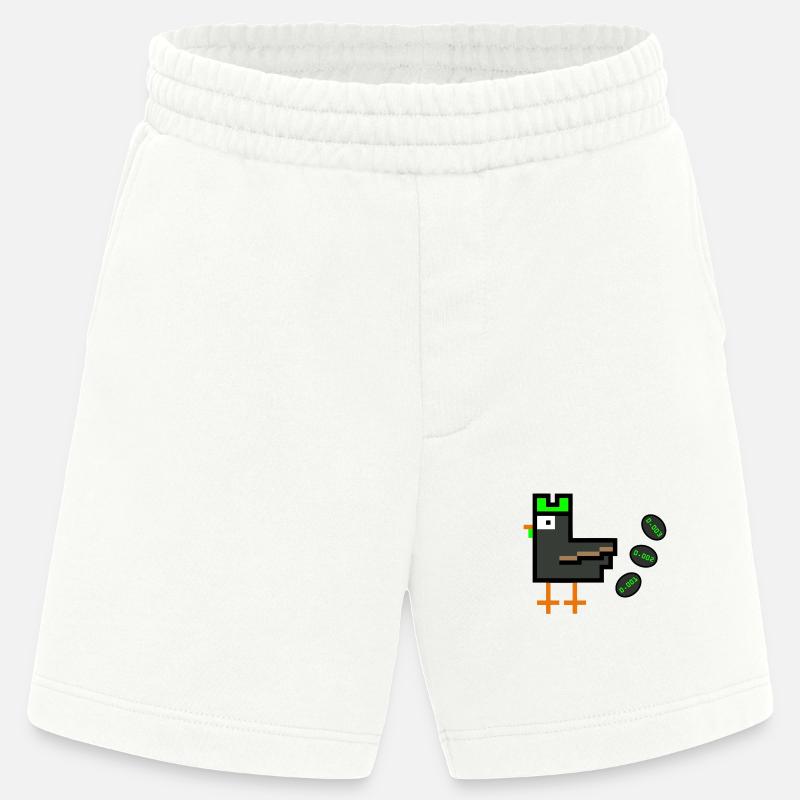 Huhn mit Krypto-Eiern - Heavyweight Shorts - made by SPREAD  - OFF WHITE