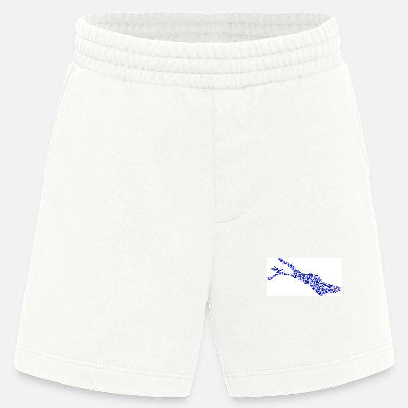 Bodenseefisch - Heavyweight Shorts - made by SPREAD  - OFF WHITE