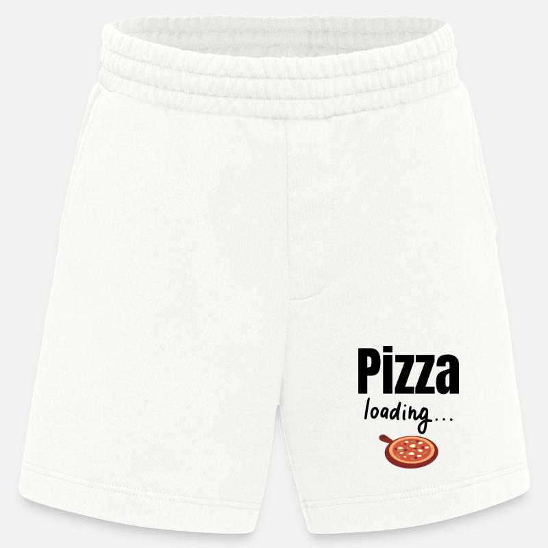 Pizza loading - Heavyweight Shorts - made by SPREAD - OFF WHITE
