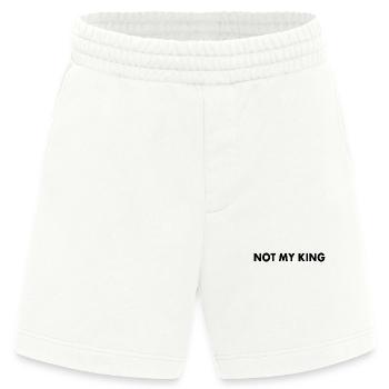 Not my king - Short bio épais fabriqué en UE - OFF WHITE - Devant