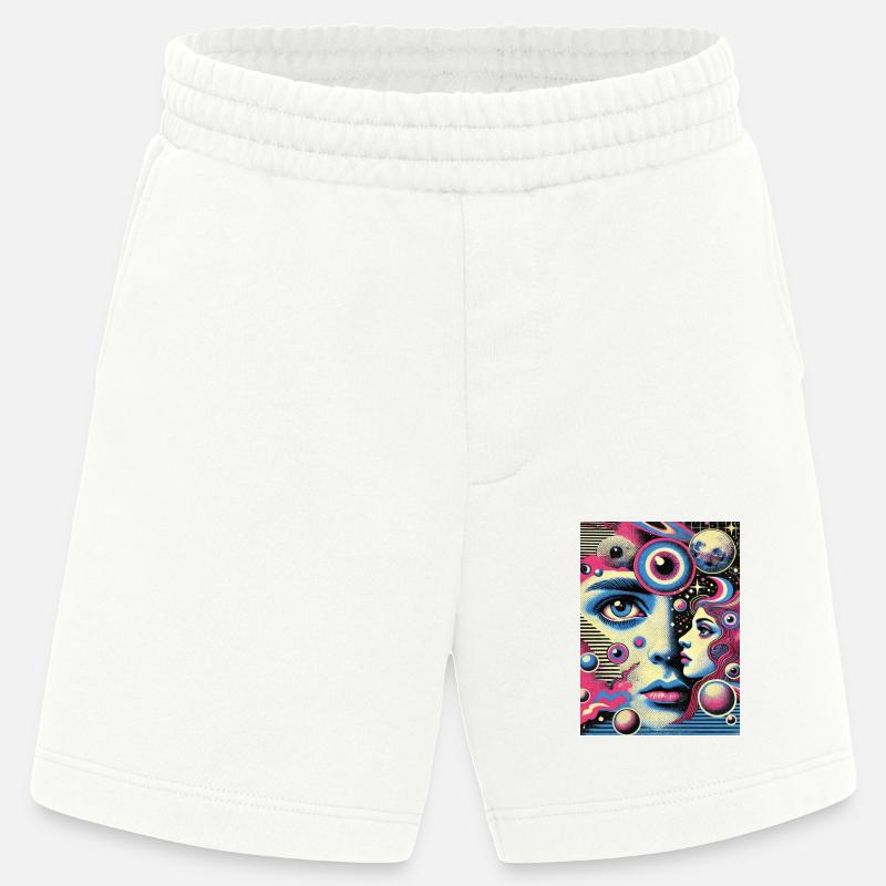 Cosmic Vision - View into infinity - Heavyweight Shorts - made by SPREAD  - OFF WHITE