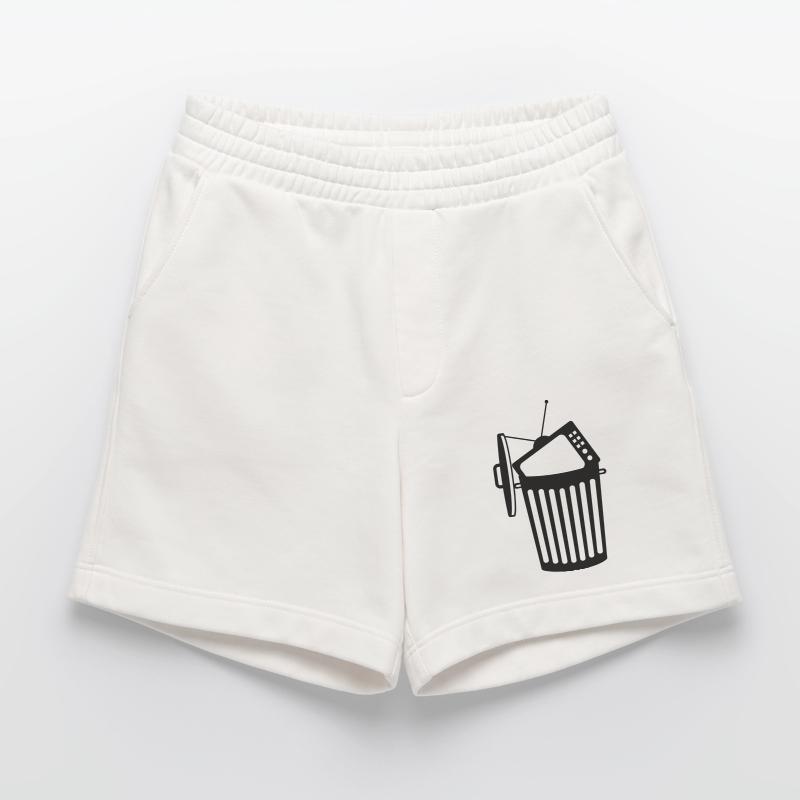 TV trash tv program dumbing down shit sc Heavyweight Shorts - made by SPREAD 