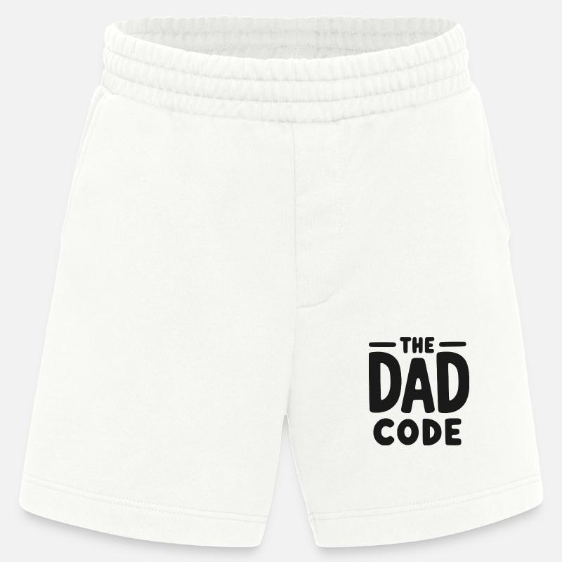 Der Papa-Code - Heavyweight Shorts - made by SPREAD  - OFF WHITE