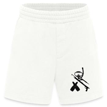 Harpunen-Schnorchler-Ausrüstung - Heavyweight Shorts - made by SPREAD  - OFF WHITE - Vorne
