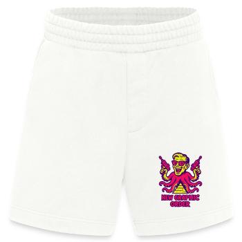 New Graphic Order Supermotiv - Heavyweight Shorts - made by SPREAD  - OFF WHITE - Vorne