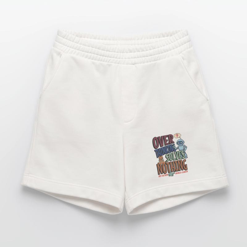 Over Thinking Solves Nothing Heavyweight Shorts - made by SPREAD 