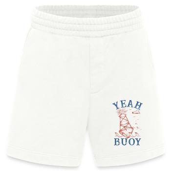 oui bouée Graphique - Short bio épais fabriqué en UE - OFF WHITE - Devant