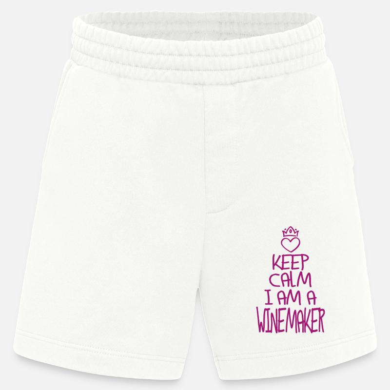 Best Winemaker ever Winemaker Gift - Heavyweight Shorts - made by SPREAD  - OFF WHITE