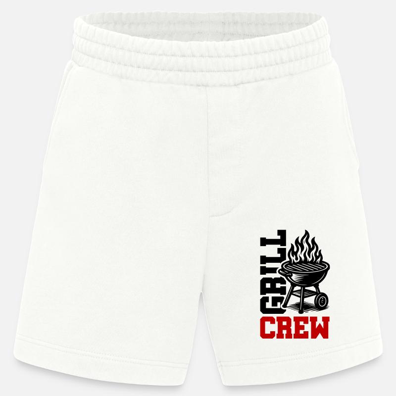 Grill Crew - Heavyweight Shorts - made by SPREAD  - OFF WHITE