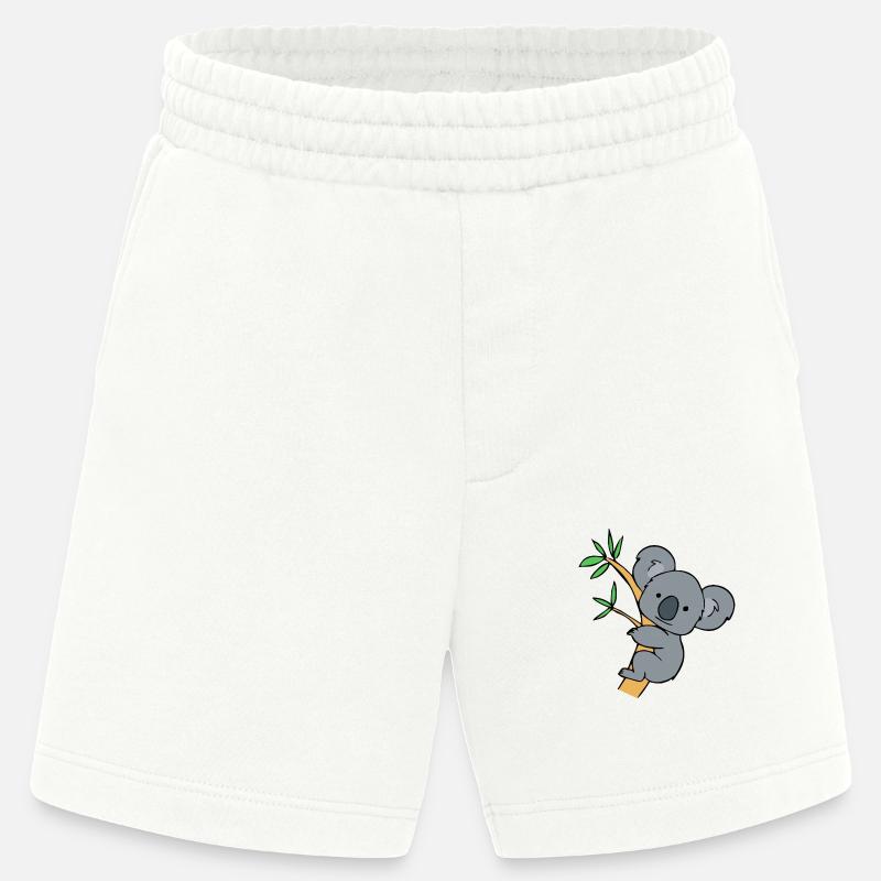 KOALA Bear 2 - Short bio épais fabriqué en UE - OFF WHITE