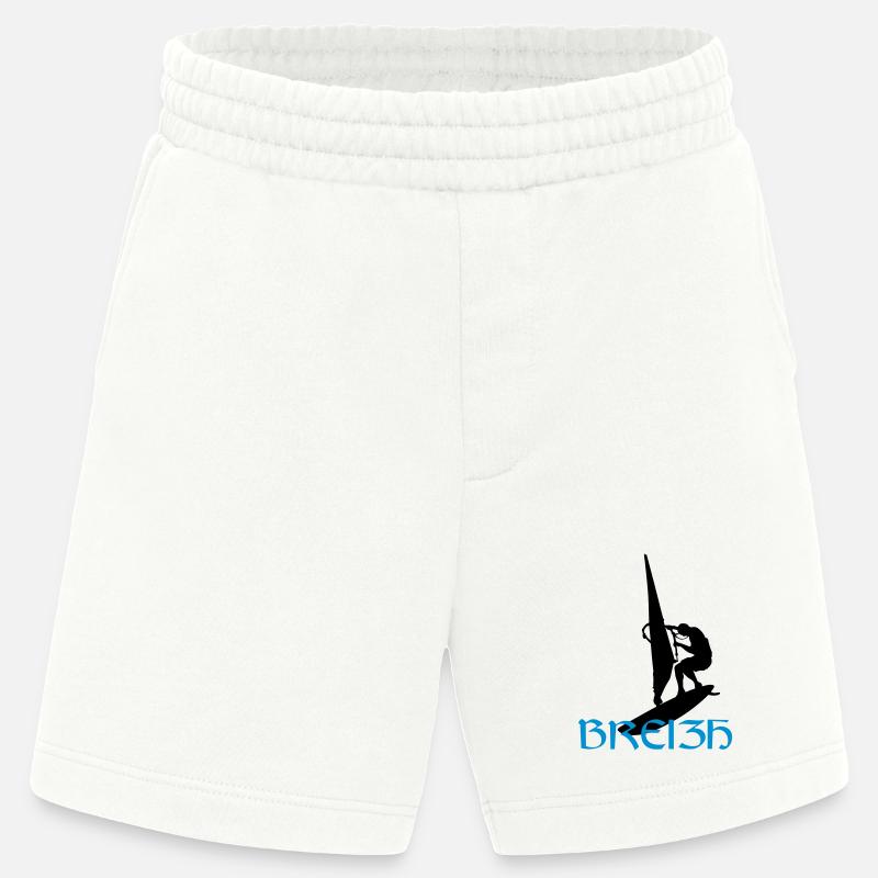 Windsurfen / Windsurfer / Windsurf / Windsurfing - Heavyweight Shorts - made by SPREAD  - OFF WHITE