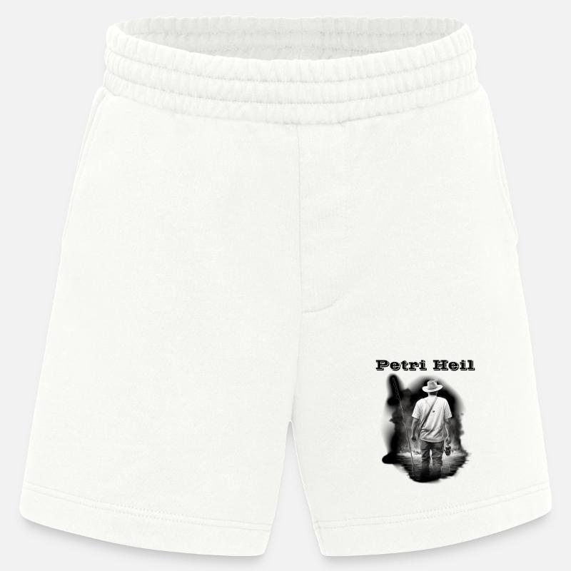 Le salut de saint Pierre - Short bio épais fabriqué en UE - OFF WHITE