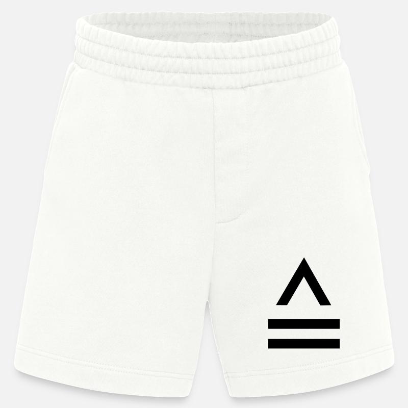Entspricht Zeichen equivalent to - Heavyweight Shorts - made by SPREAD  - OFF WHITE