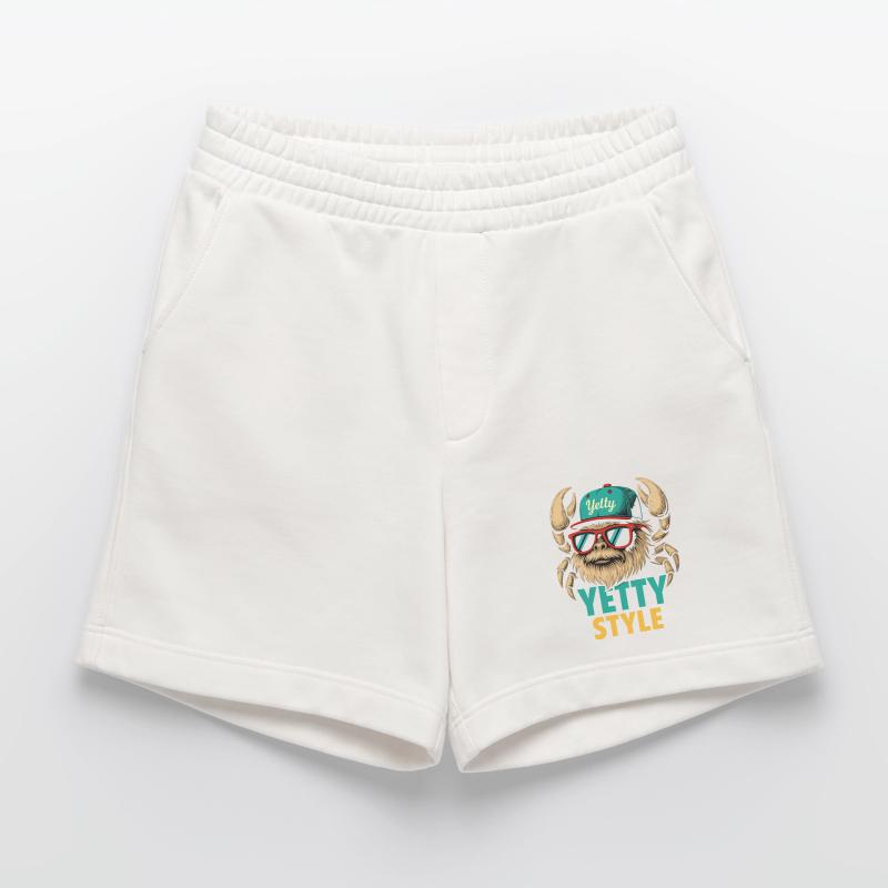 Yetty Style Yeti Graphic Heavyweight Shorts - made by SPREAD 