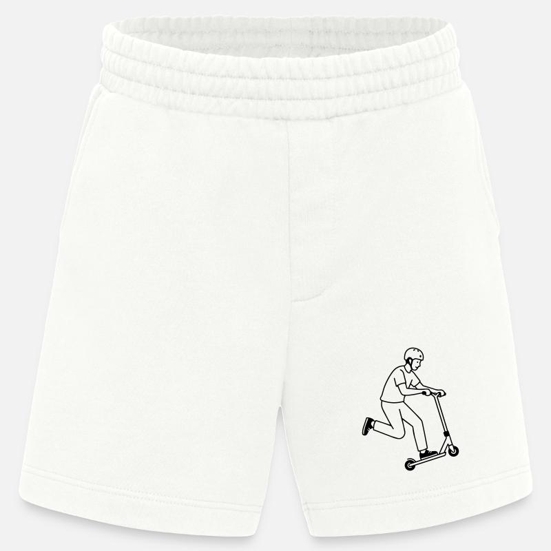 Stuntroller - Heavyweight Shorts - made by SPREAD  - OFF WHITE