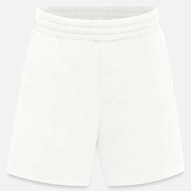 snowflake 4 black - Heavyweight Shorts - made by SPREAD  - OFF WHITE