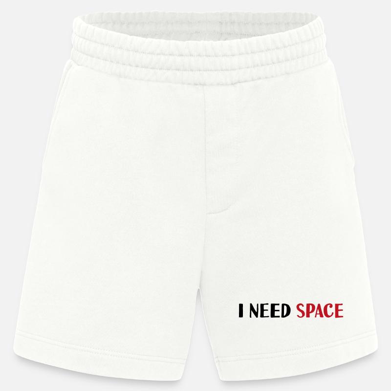 I need space - Heavyweight Shorts - made by SPREAD  - OFF WHITE
