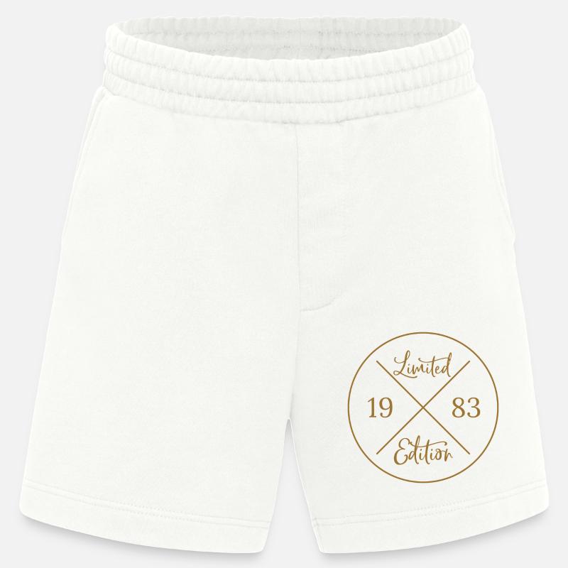 Édition Limitée 1983 Cadeau - Short bio épais fabriqué en UE - OFF WHITE