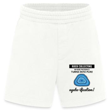 Rock Hound Sammeln Sammler Geologie Geologe - Heavyweight Shorts - made by SPREAD  - OFF WHITE - Vorne