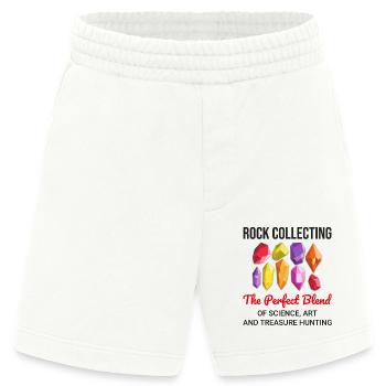 Rock Hound Sammeln Sammler Geologie Geologe - Heavyweight Shorts - made by SPREAD  - OFF WHITE - Vorne