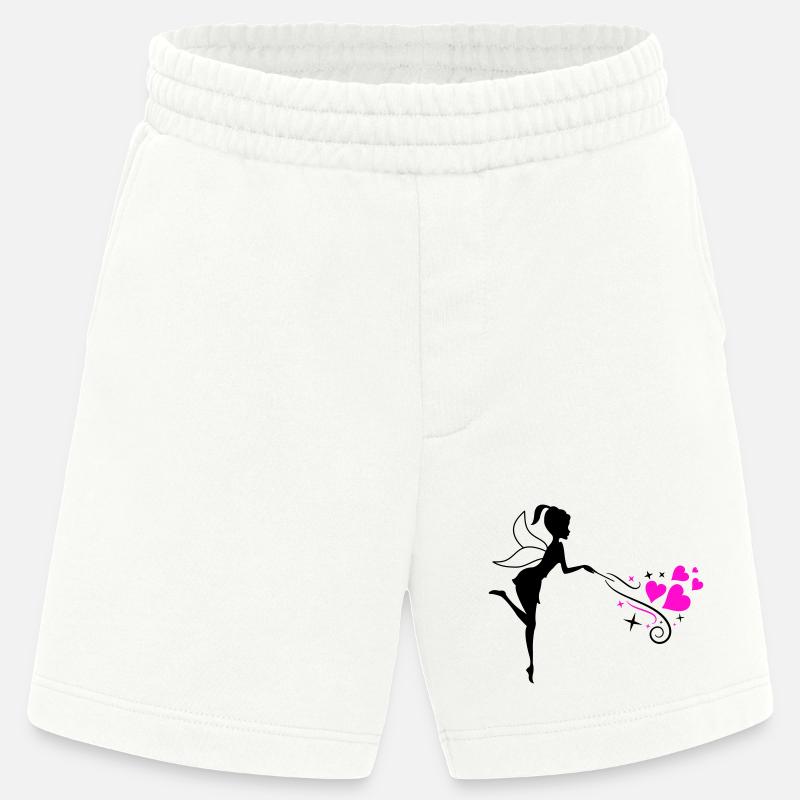 Sort d’elfe fée - Short bio épais fabriqué en UE - OFF WHITE