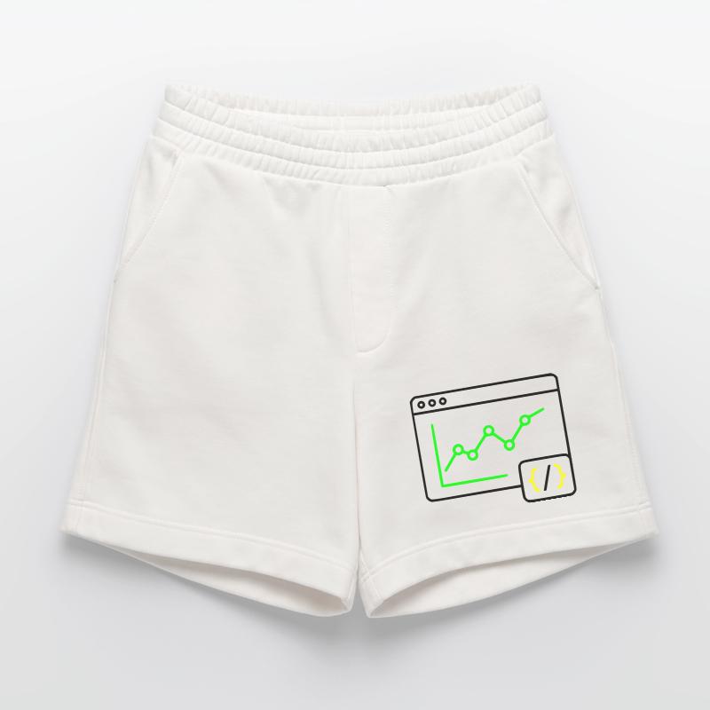 Web Analyse Chart Coding Browser Vektor Heavyweight Shorts - made by SPREAD 