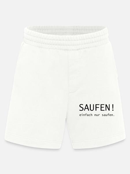 Booze! just drinking - Heavyweight Shorts - made by SPREAD - OFF WHITE