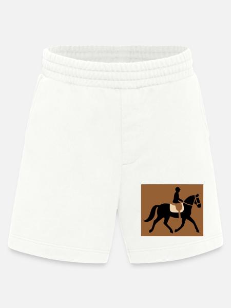 Cavalier équestre passe-temps - Short bio épais fabriqué en UE - OFF WHITE