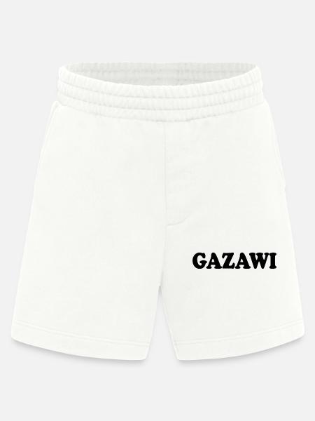 Gazawi gaza - Heavyweight Shorts - made by SPREAD  - OFF WHITE