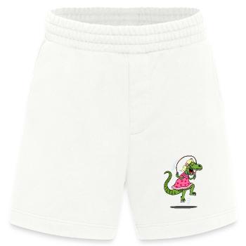 Die List des Tyrannosaurus Rex - Heavyweight Shorts - made by SPREAD  - OFF WHITE - Vorne