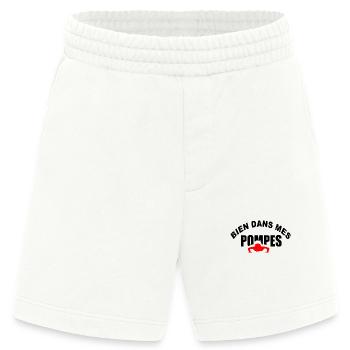 Bien dans mes Pompes - Short bio épais fabriqué en UE - OFF WHITE - Devant