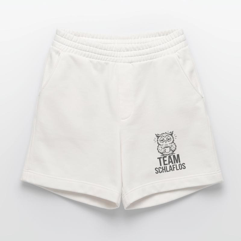 Team Schlaflos – Müde Eule Heavyweight Shorts - made by SPREAD 