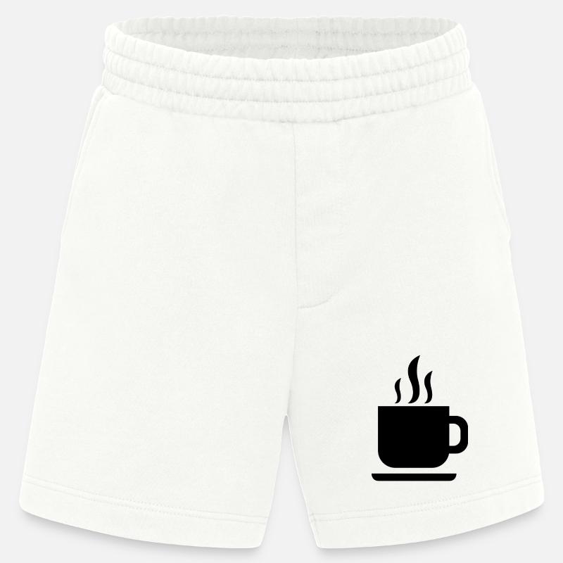 Kaffeetasse - Heavyweight Shorts - made by SPREAD - OFF WHITE
