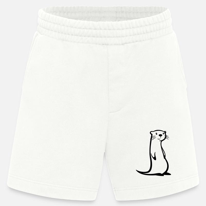 otter - Heavyweight Shorts - made by SPREAD - OFF WHITE