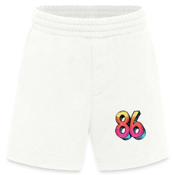 86 Zahl Symbol - Heavyweight Shorts - made by SPREAD  - OFF WHITE - Vorne