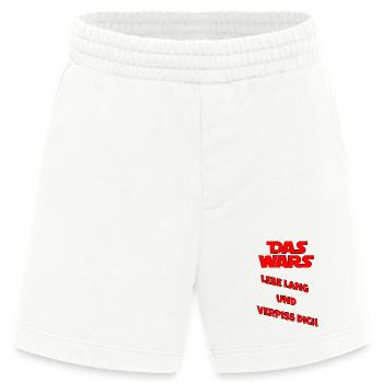 Lebe lang und Verpiss dich - Heavyweight Shorts - made by SPREAD  - OFF WHITE - Vorne