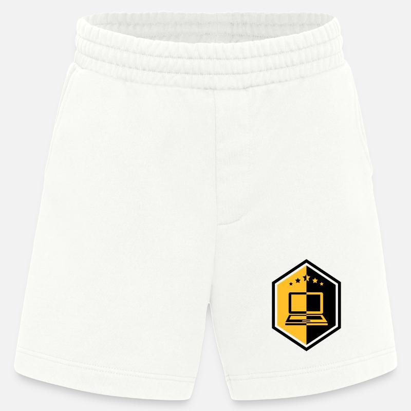 Computing / Informatik / Informatique - Short bio épais fabriqué en UE - OFF WHITE