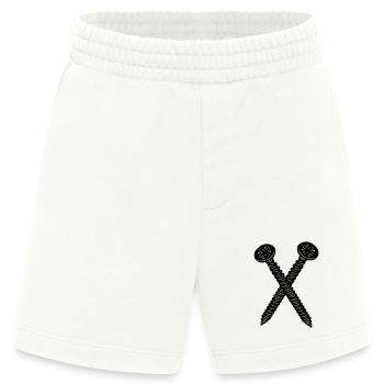 Zwei Schrauben gekreuzt - Heavyweight Shorts - made by SPREAD  - OFF WHITE - Vorne