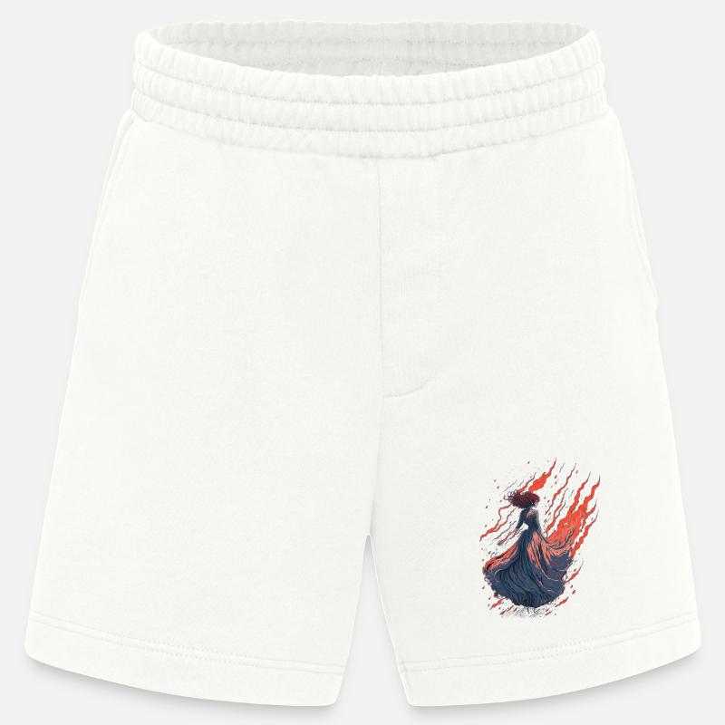 Ghost fau - Heavyweight Shorts - made by SPREAD  - OFF WHITE