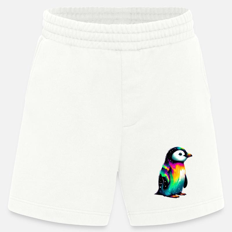 Pinguin - Heavyweight Shorts - made by SPREAD  - OFF WHITE