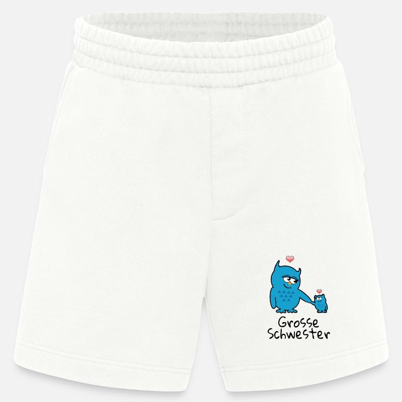 grosse Schwester - Heavyweight Shorts - made by SPREAD - OFF WHITE