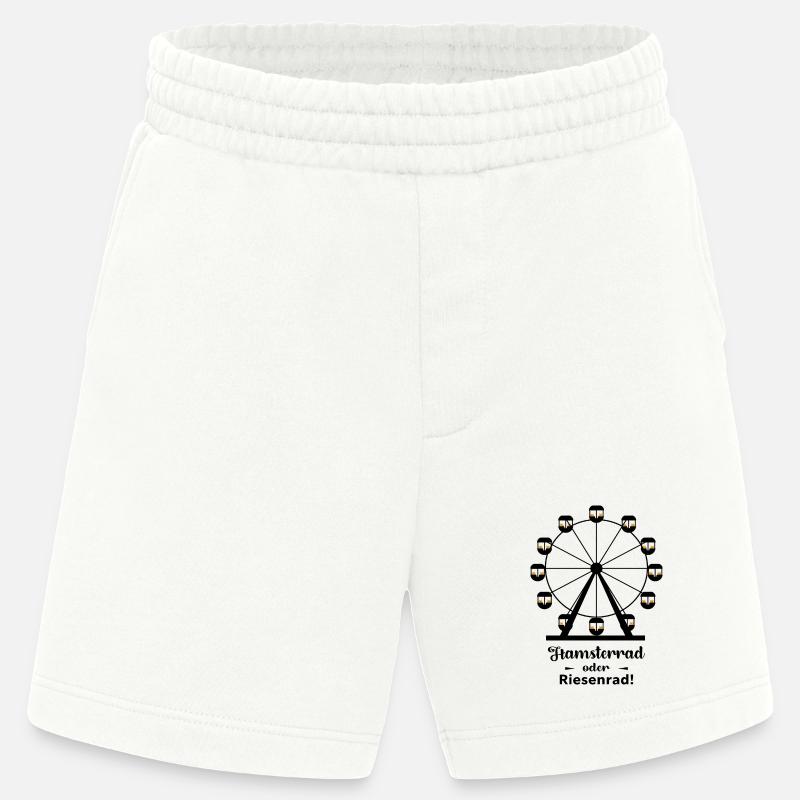 Hamsterrad oder Riesenrad - Heavyweight Shorts - made by SPREAD  - OFF WHITE