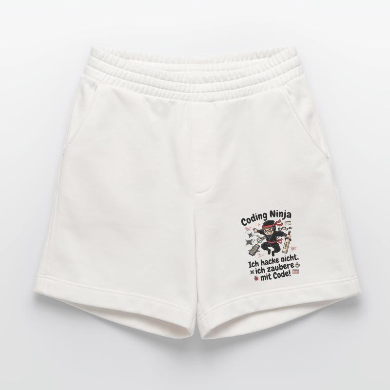 Coder Ninja Programmierer Humor Heavyweight Shorts - made by SPREAD 