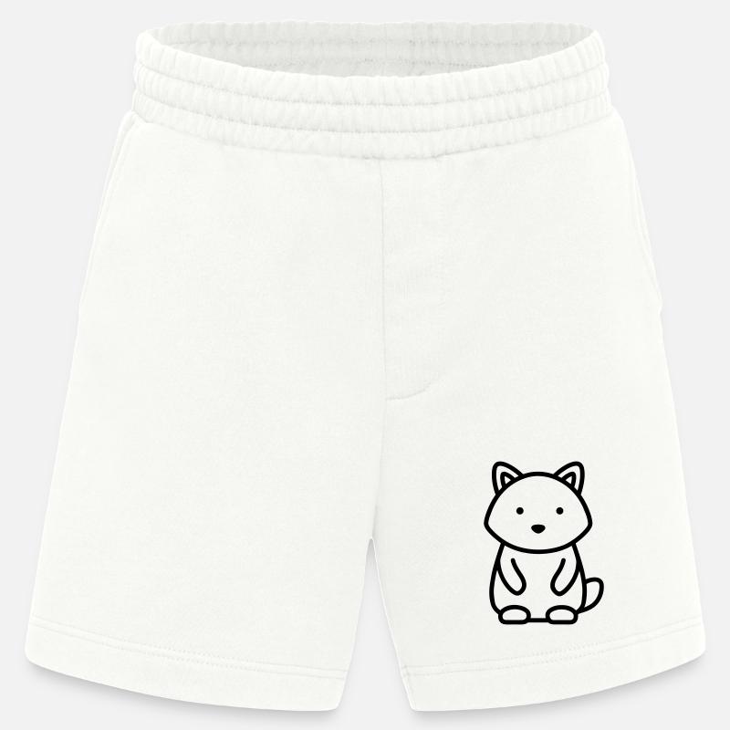 Waschbär - Heavyweight Shorts - made by SPREAD - OFF WHITE