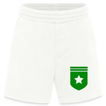 Abzeichen Stern - Heavyweight Shorts - made by SPREAD  - OFF WHITE - Vorne