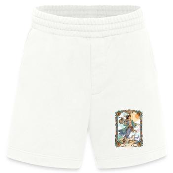 Das verrückte TAROT - Heavyweight Shorts - made by SPREAD  - OFF WHITE - Vorne